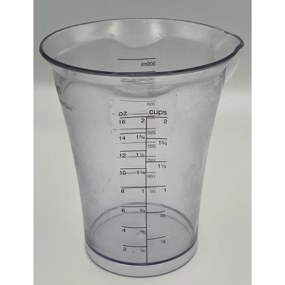 Cuisinart Smart Stick Hand Blender 16 oz 500 ml Replacement Measuring Cup Only